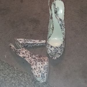 Women heels in a size 10